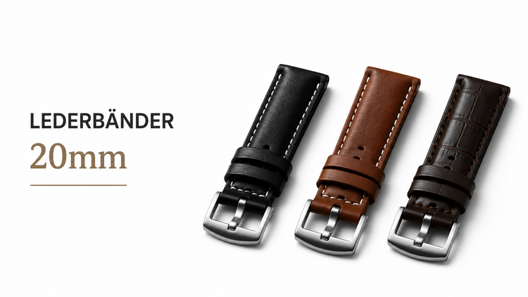 Lederarmbänder 20mm