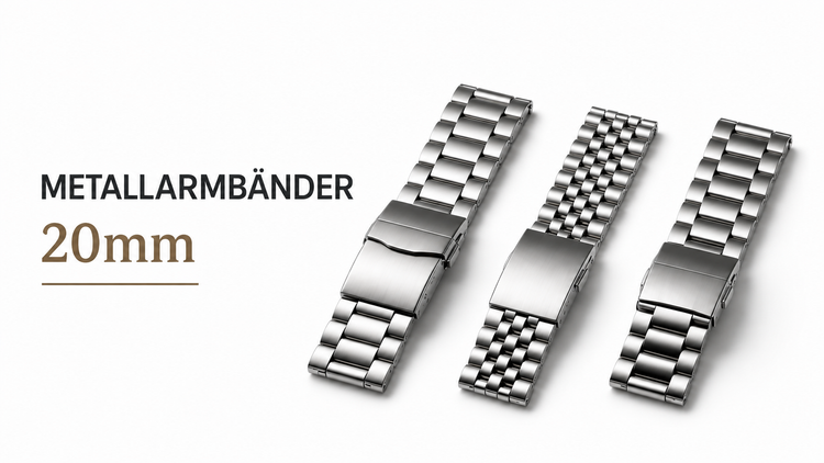 Metallarmbänder 20mm