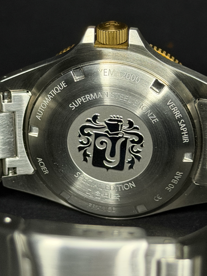 Yema Superman Steel/Bronze Special Edition YSUPSSZ41-LUS
