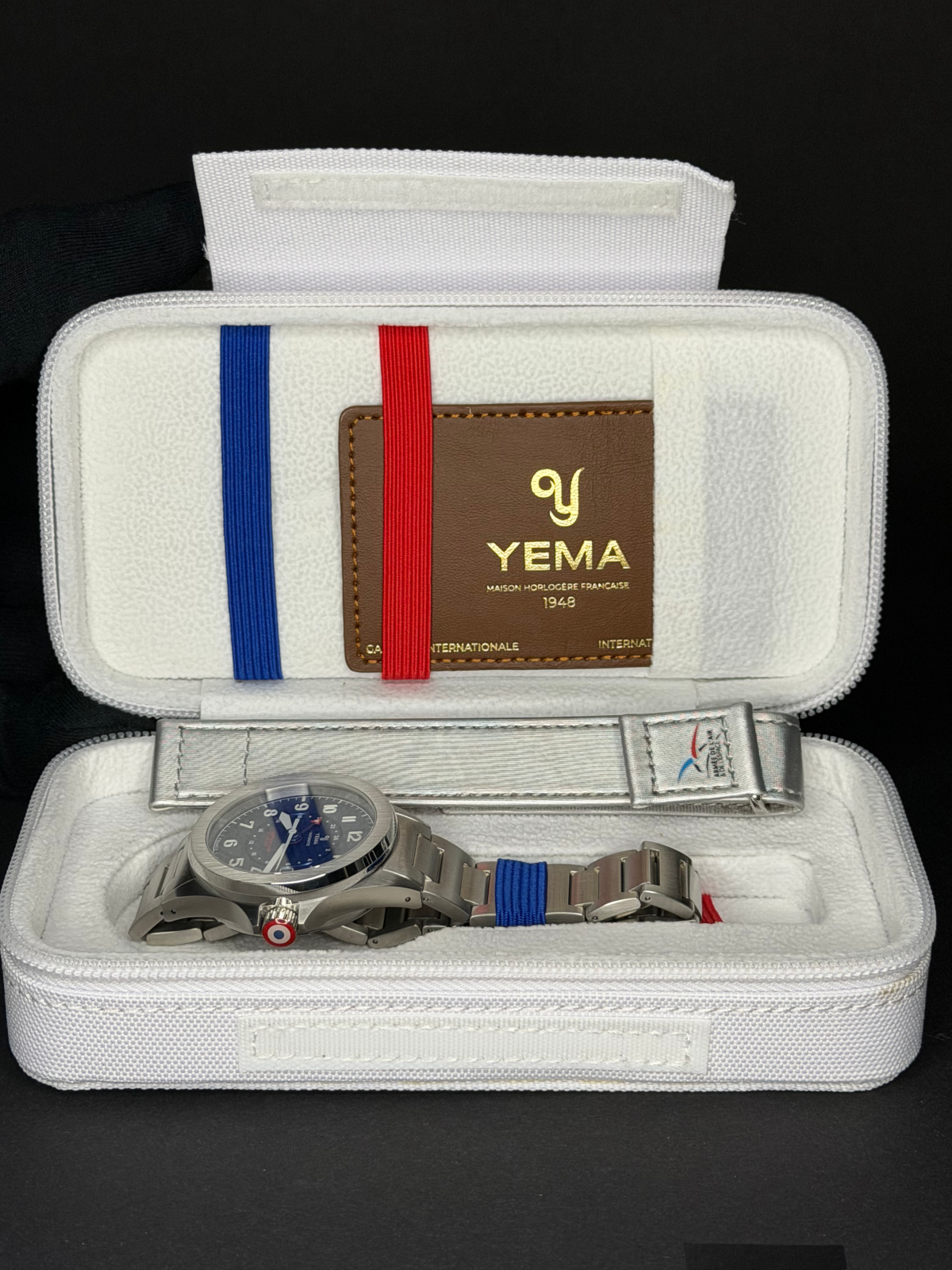 Yema FLYGRAF French Air & Space Force GMT Limited YAA21-GMS