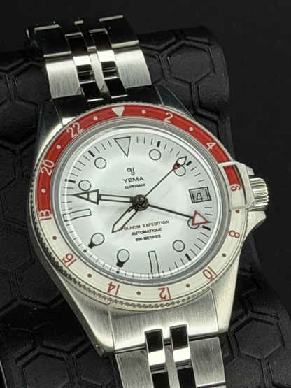Yema SUPERMAN 500 GMT POLHEIM LIMITED EDITION  Nummer 1 von 100  YGMT23PLM-BMS