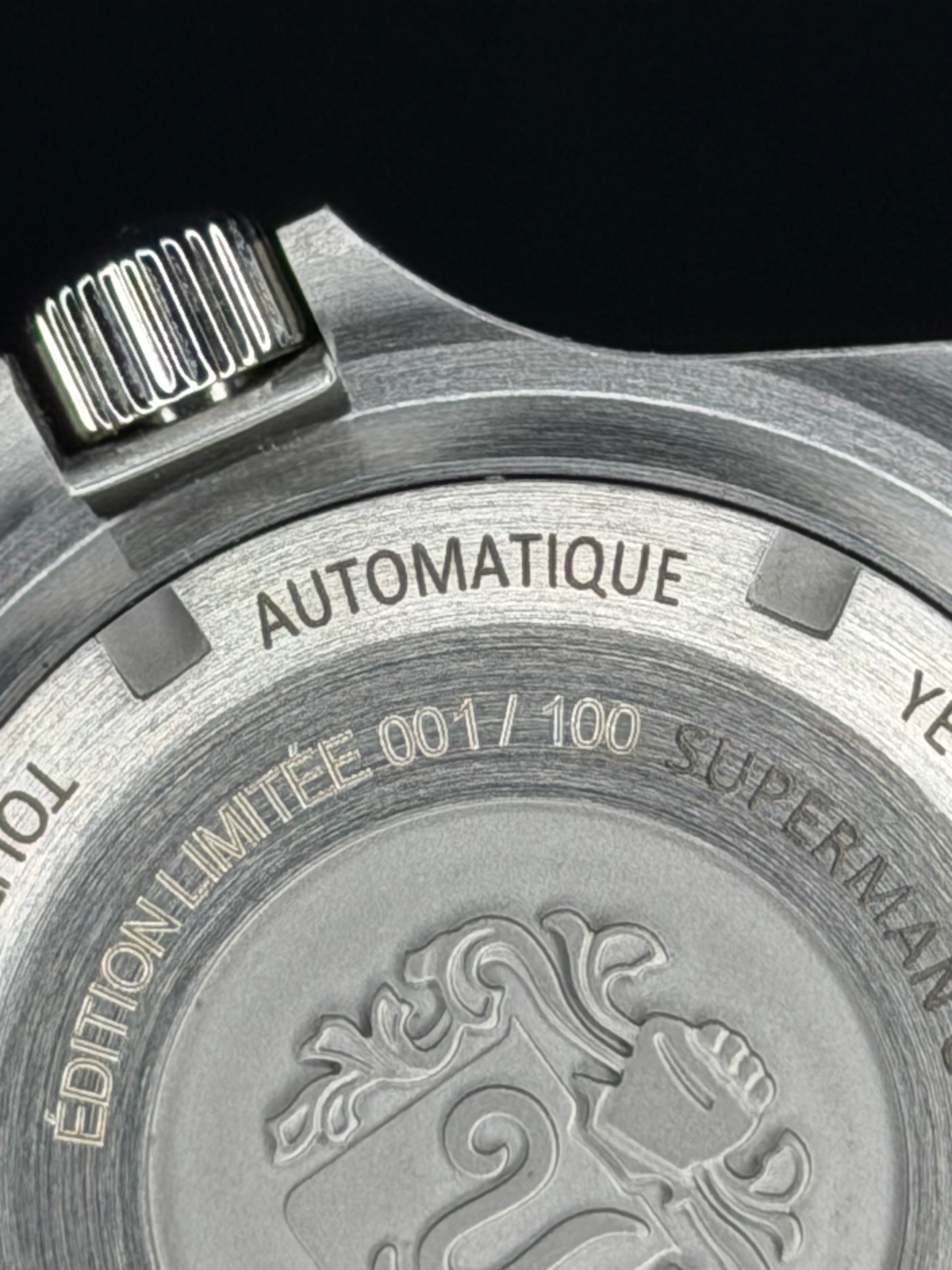 Yema SUPERMAN 500 GMT POLHEIM LIMITED EDITION  Nummer 1 von 100  YGMT23PLM-BMS