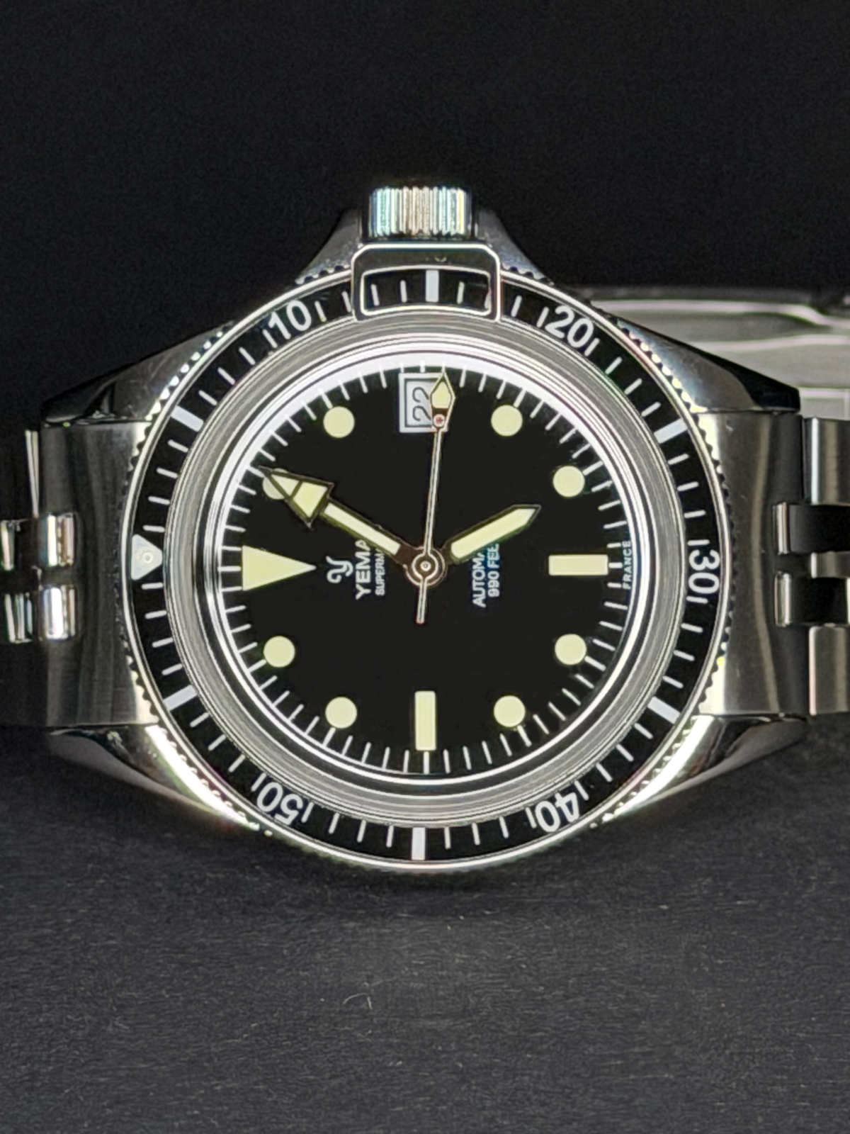 Yema SUPERMAN HERITAGE SPECIAL EDITION  ETA 2824-2 ÉLABORÉ   YSUP2018ALT-AMS