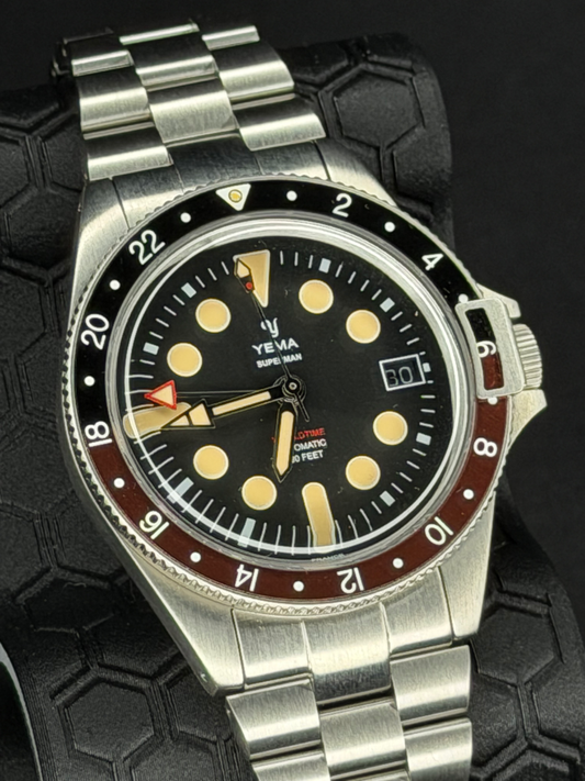 Yema Superman World GMT Coke Stahl YGMT21B41-CMS