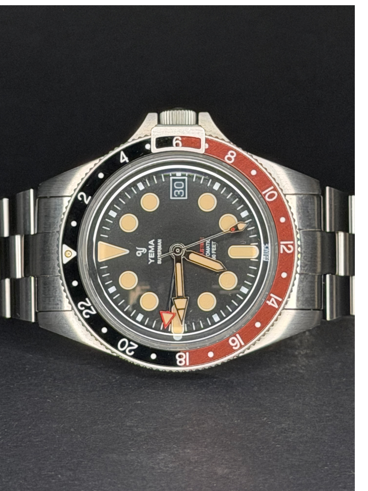Yema Superman World GMT Coke Stahl YGMT21B41-CMS