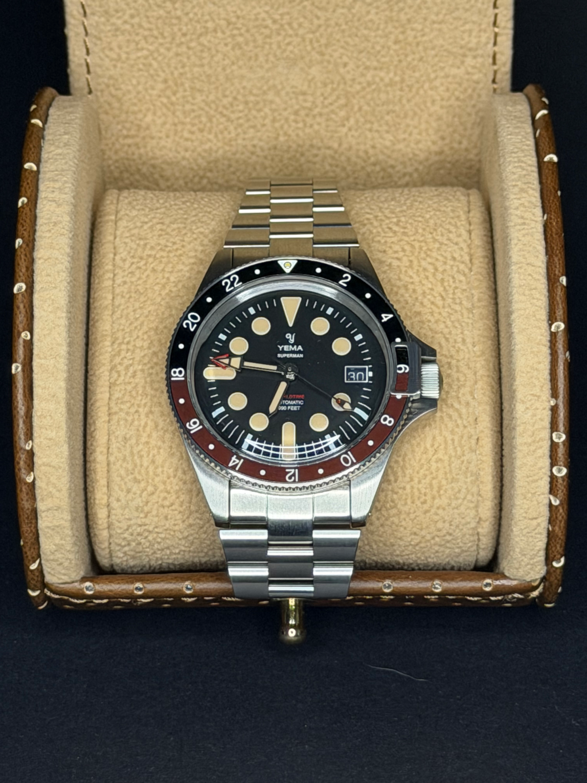 Yema Superman World GMT Coke Stahl YGMT21B41-CMS