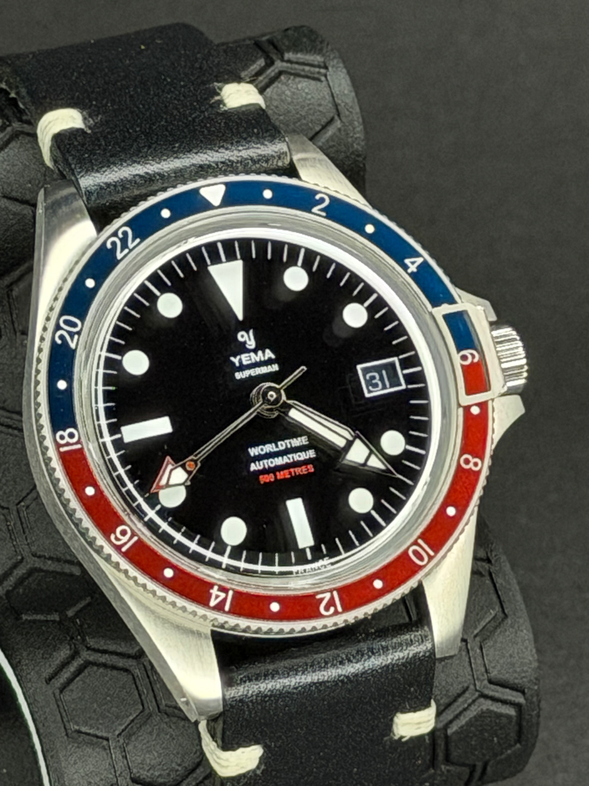 Yema Superman 500  GMT PEPSI YGMT22B41-AA62S