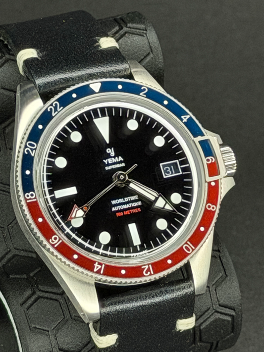 Yema Superman 500  GMT PEPSI YGMT22B41-AA62S