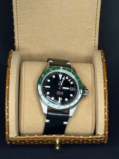 Yema SUPERMAN WORLDTIME GMT STEEL YGMT23A41-AA62S