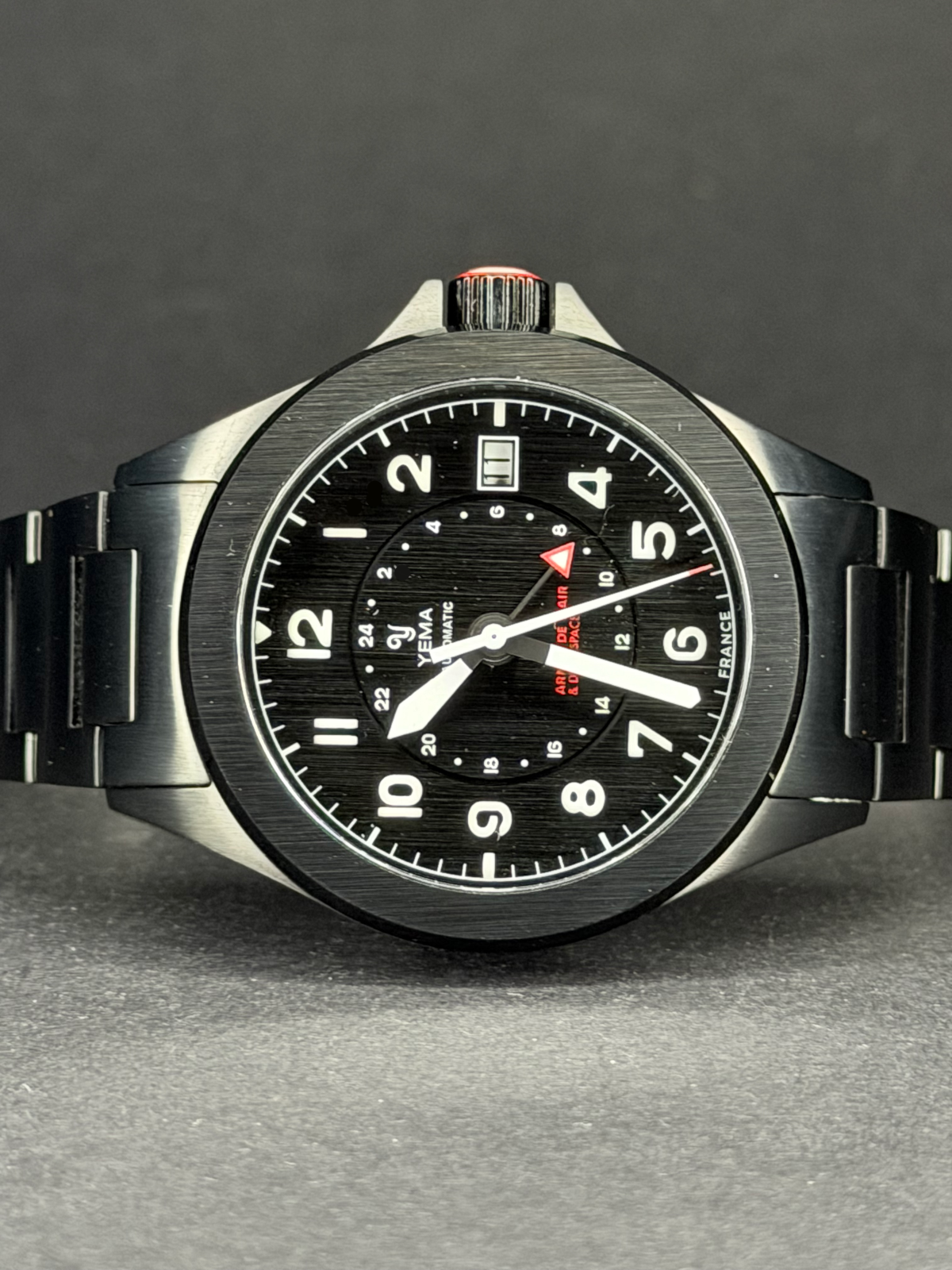 Yema FLYGRAF French Air & Space Force GMT black Limited YAA21-3AMS