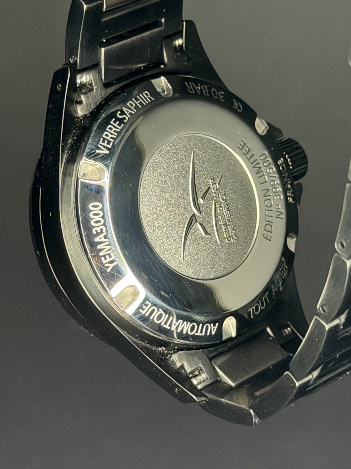 Yema FLYGRAF French Air & Space Force GMT black Limited YAA21-3AMS