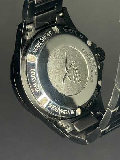 Yema FLYGRAF French Air & Space Force GMT black Limited YAA21-3AMS