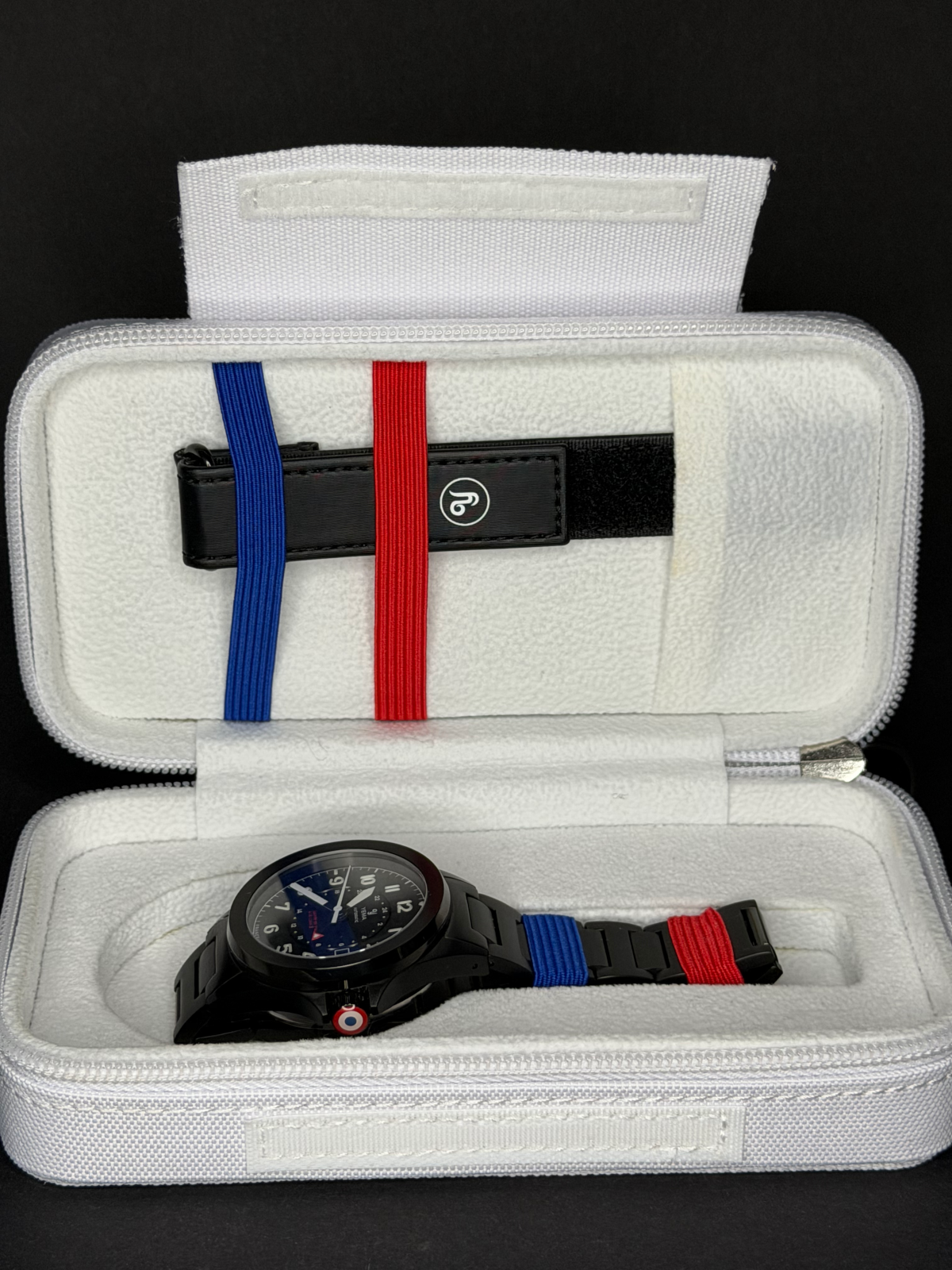 Yema FLYGRAF French Air & Space Force GMT black Limited YAA21-3AMS
