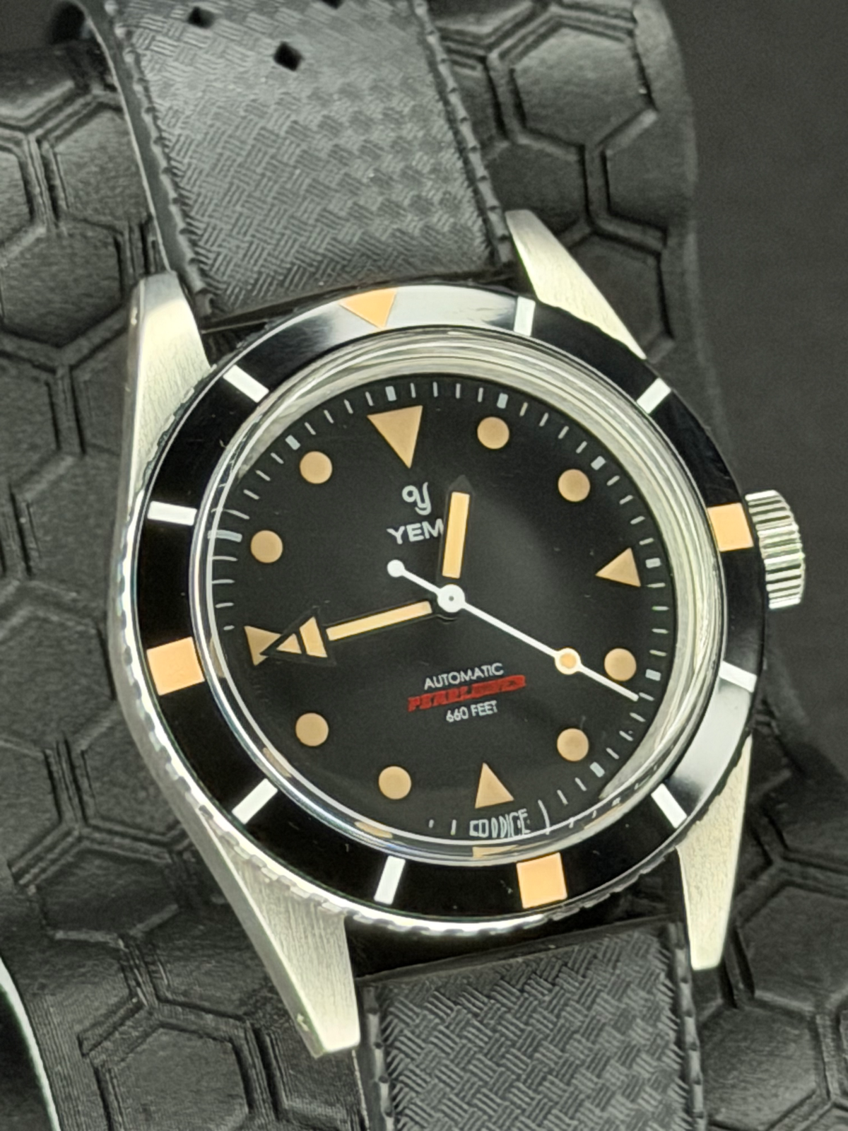 Yema Pearldiver Automatik Kautschuk YCL1-MRT