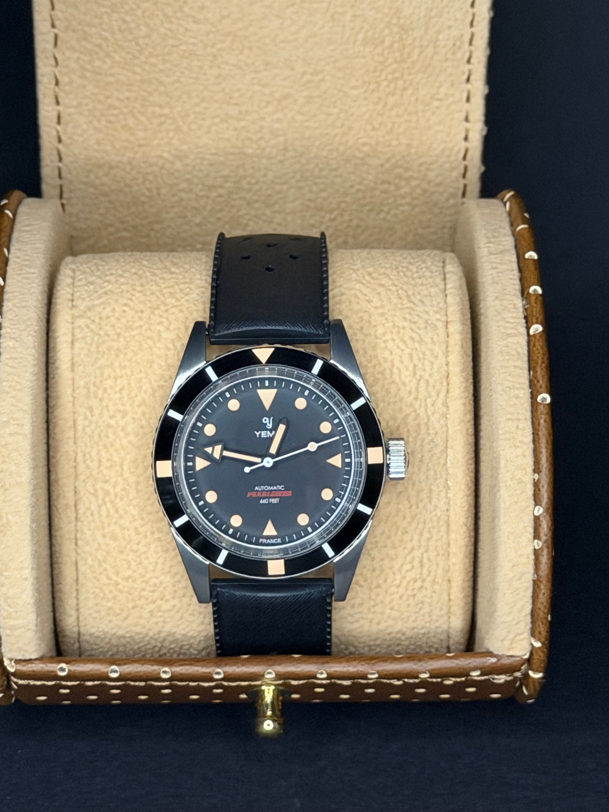 Yema Pearldiver Automatik Kautschuk YCL1-MRT