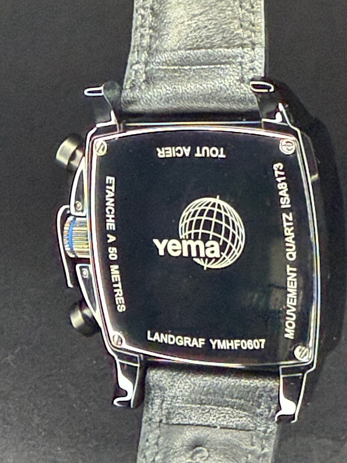 Yema Landgraf Alarm Power Reserve Vintage NOS YMHF0607