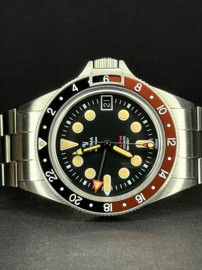 Yema Superman Worldtime GMT Coke 39 mm Ref. YGMT21B39-CMS
