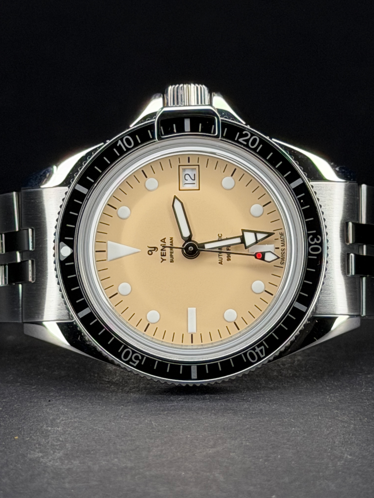 Yema Superman Heritage 39 mm Ref. YSUP25A39-EMS