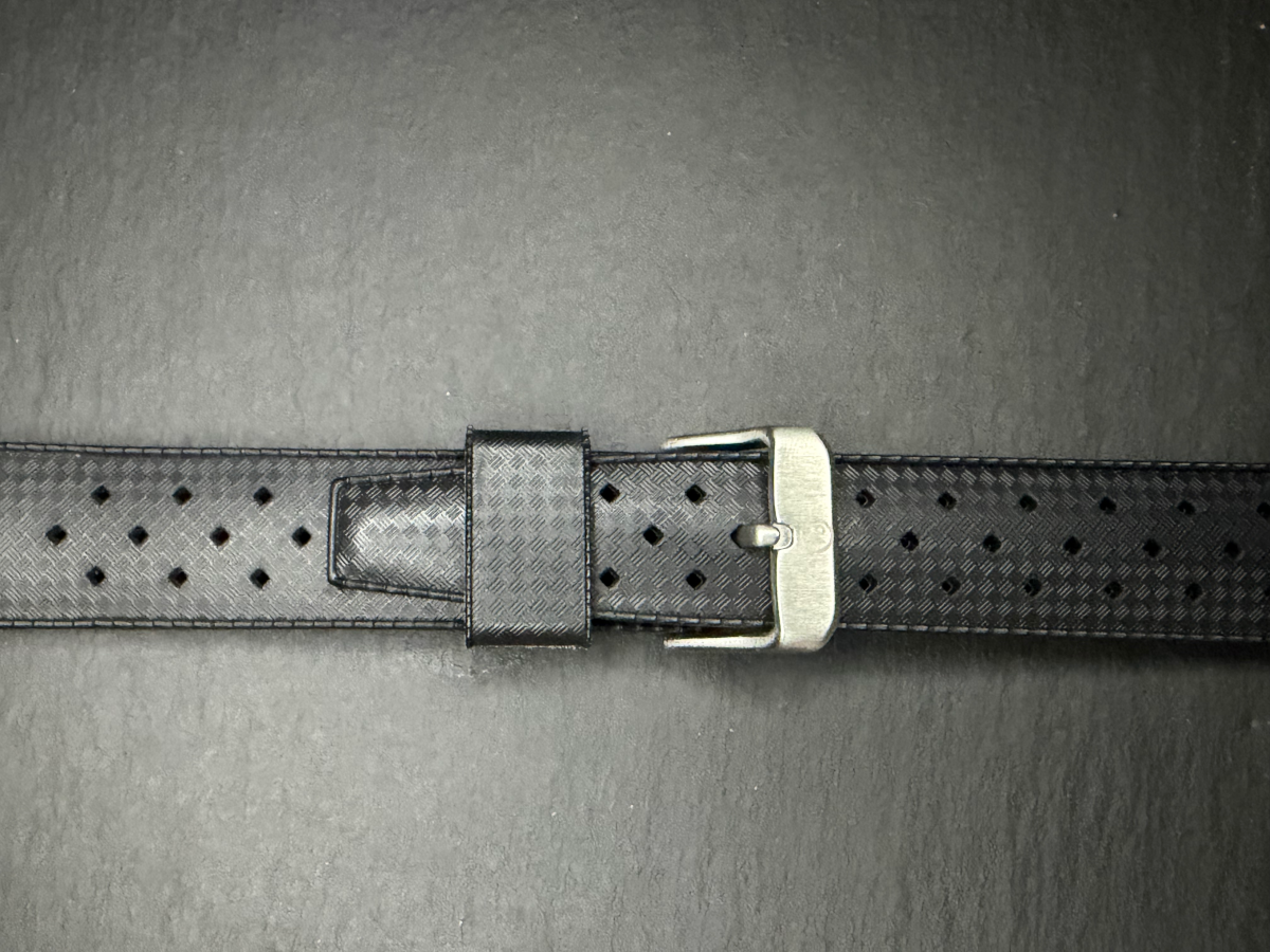Yema Tropic Rubber Strap 19mm Black Ref. YSUP-TP19-SS