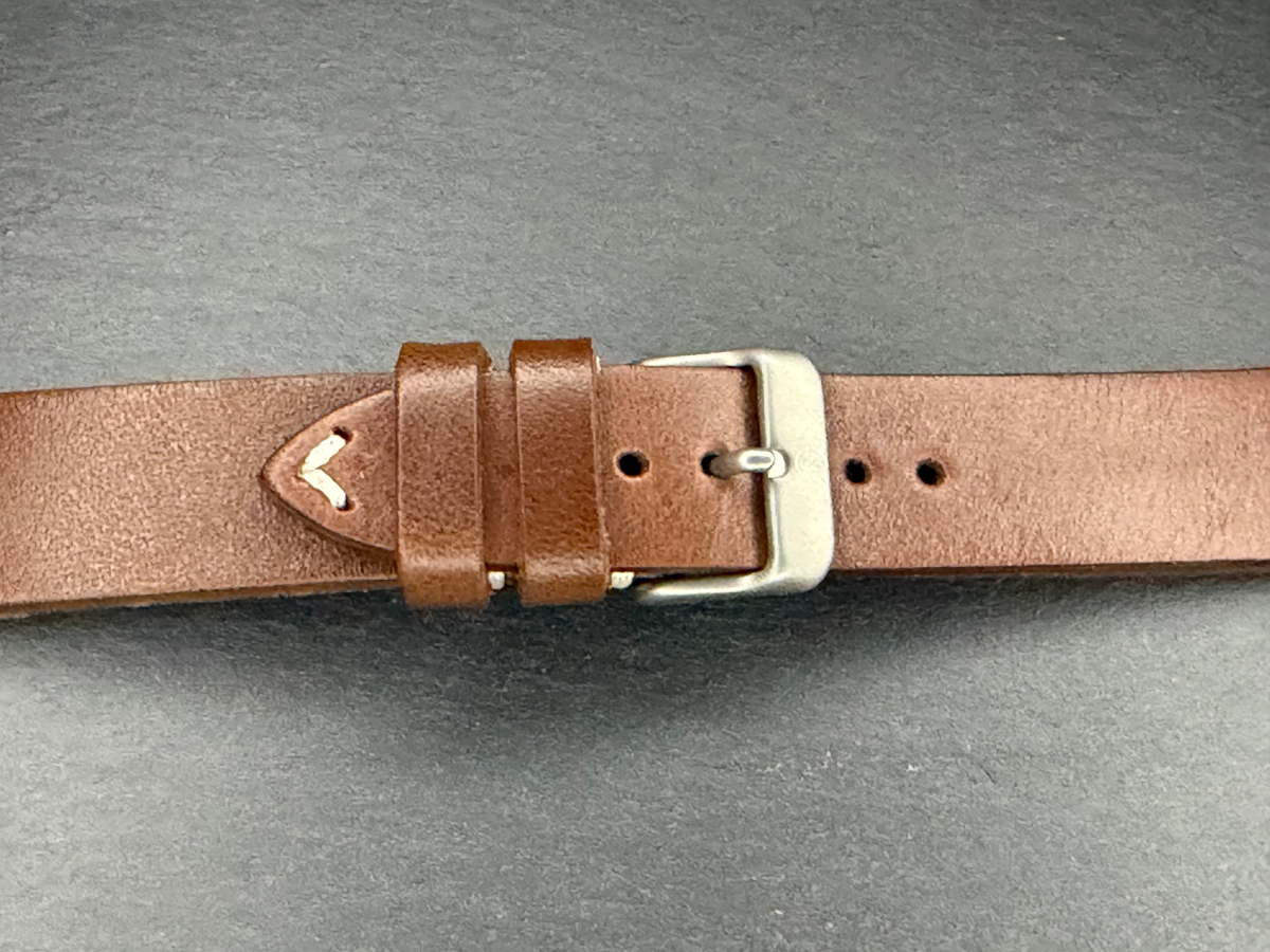 Yema Vintage Lederarmband 20 mm Braun Ref. SYU62-20-SS