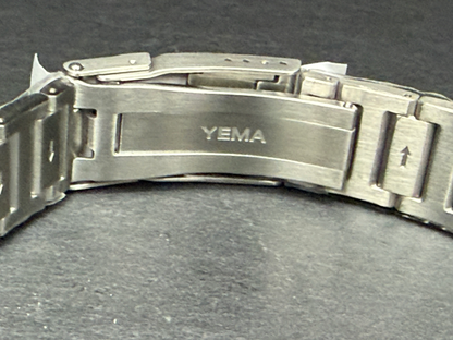 Original Yema Stainless Steel Bracelet 19mm with Security Folding Clasp
