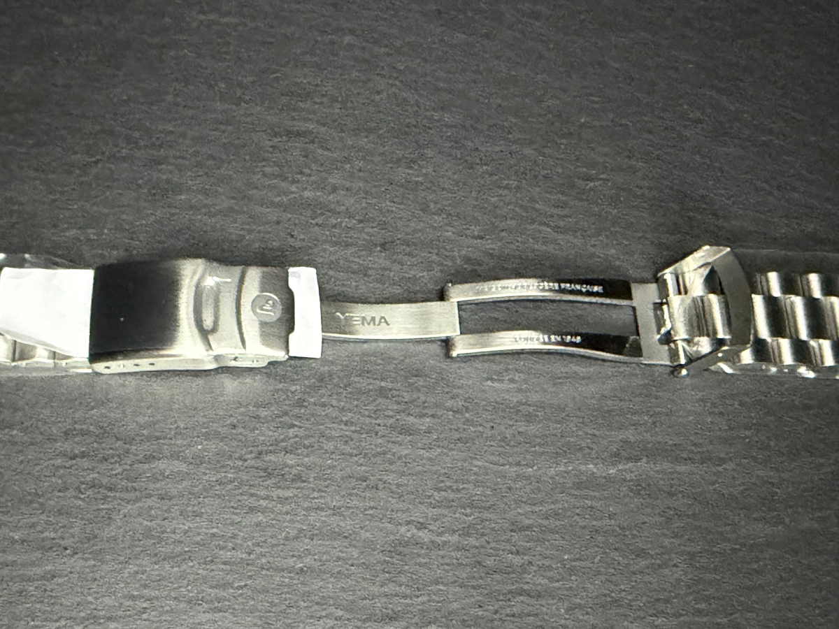 Original Yema Jubilee Stainless Steel Bracelet 19 mm