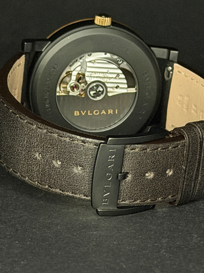 Bvlgari Solotempo Automatik Bronze-Lünette BB41 SB