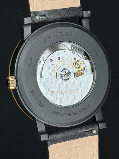 Bvlgari Solotempo Automatik Bronze-Lünette BB41 SB