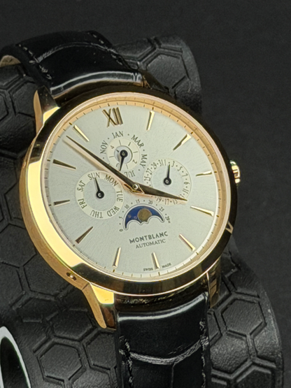 Montblanc Meisterstück Heritage Perpetual Calendar 18K Rotgold Ref. 110714