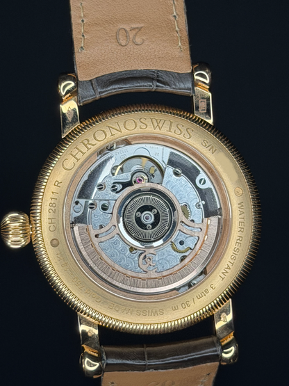 Chronoswiss Régulateur 30 Limited Edition 18K Rotgold Ref. CH2811R