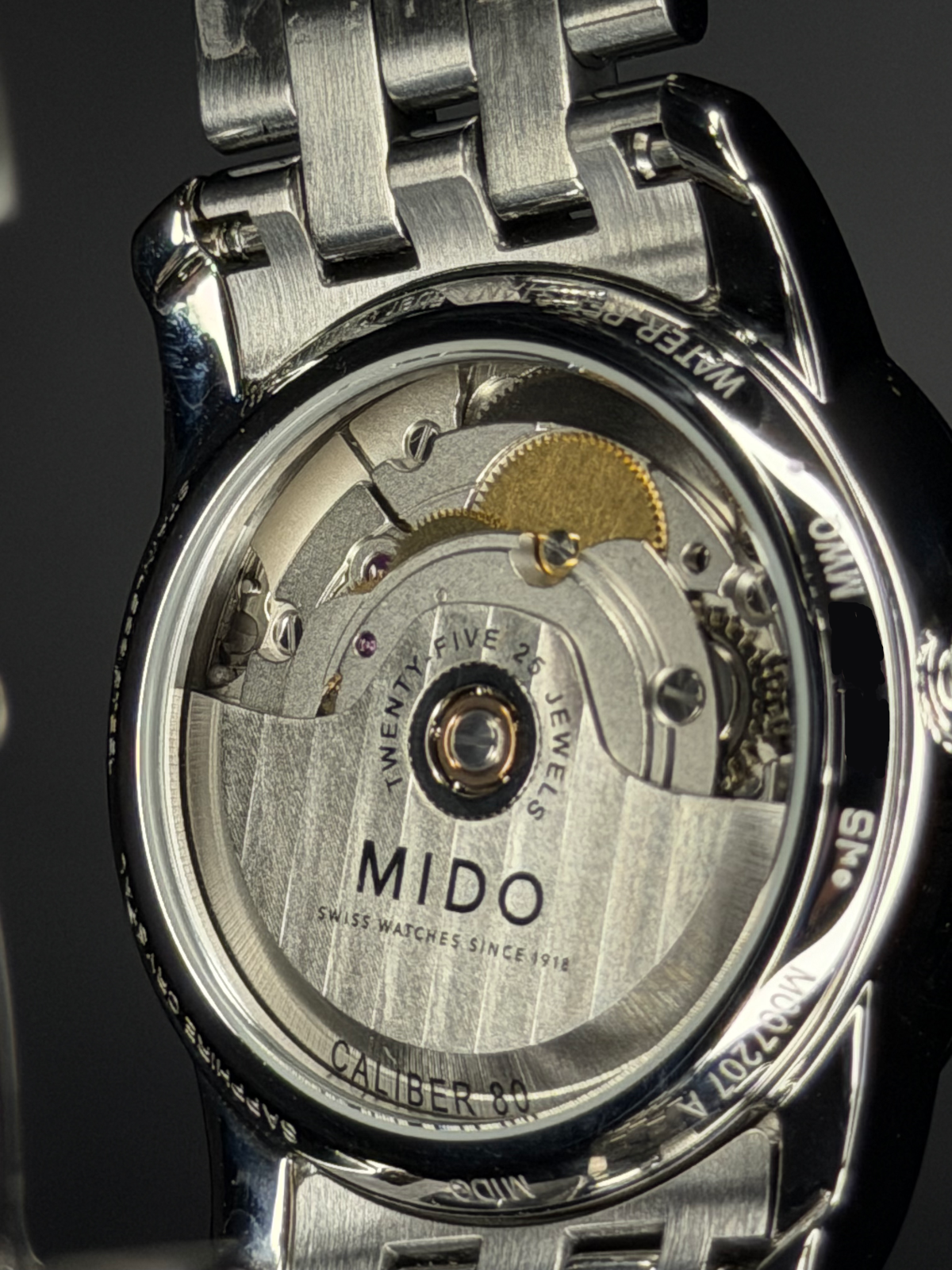 MIDO Baroncelli Prisma Automatik Diamanten Ref. M007.207.11.116.00