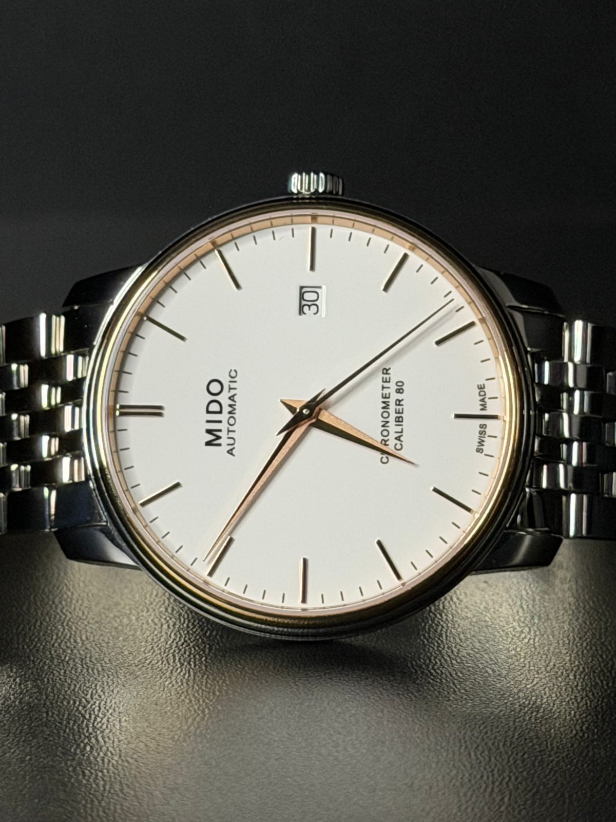 MIDO Baroncelli Chronometer 18K Ref. M027.408.41.011.00