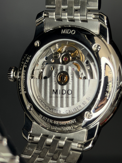 MIDO Baroncelli Chronometer 18K Ref. M027.408.41.011.00