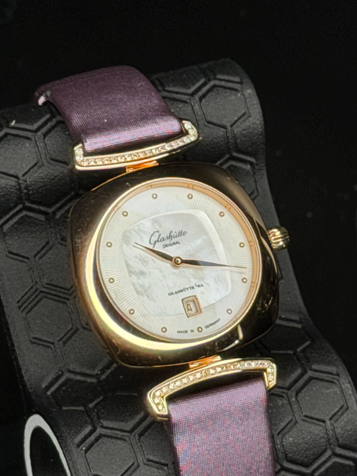 Glashütte Original Lady Pavonina 18K Red Gold Ref. 03-01-08-05-02