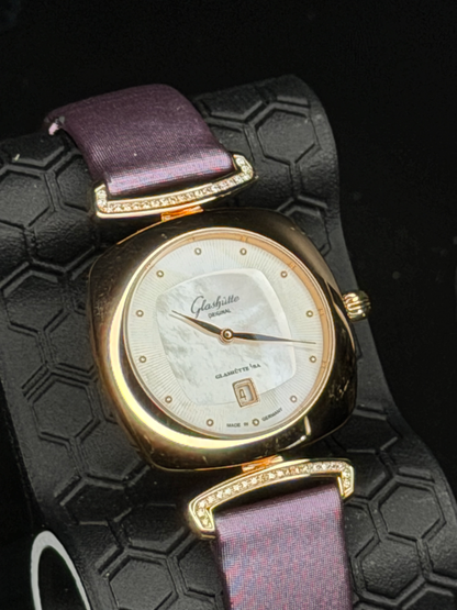 Glashütte Original Lady Pavonina 18K Red Gold Ref. 03-01-08-05-02