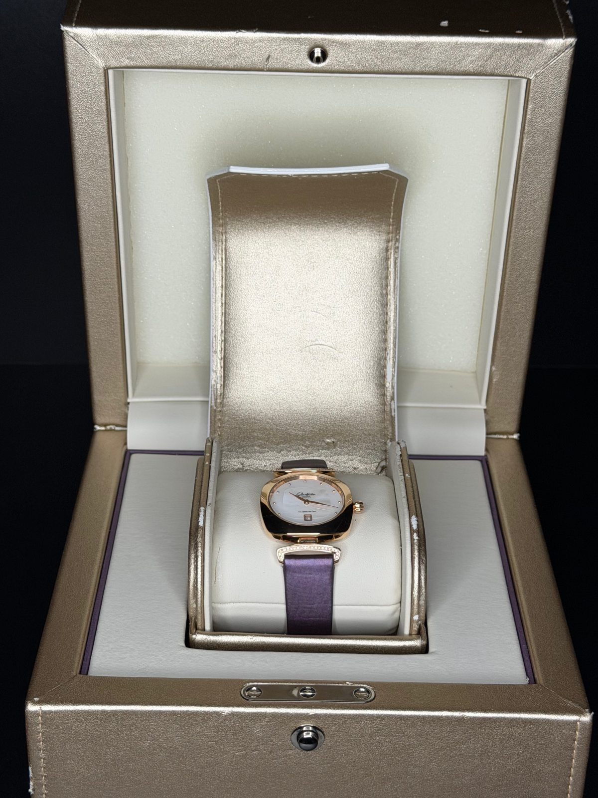 Glashütte Original Lady Pavonina 18K Red Gold Ref. 03-01-08-05-02