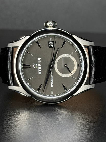Eterna 1948 Legacy Manufacture GMT Black Dial Ref. 7680.41.41.1175 (gebraucht)