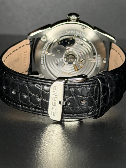 Eterna 1948 Legacy Manufacture GMT Black Dial Ref. 7680.41.41.1175 (gebraucht)