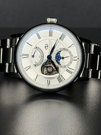 Orient Star Sport Moon Phase Open Heart Automatik RE-AY0102S00B