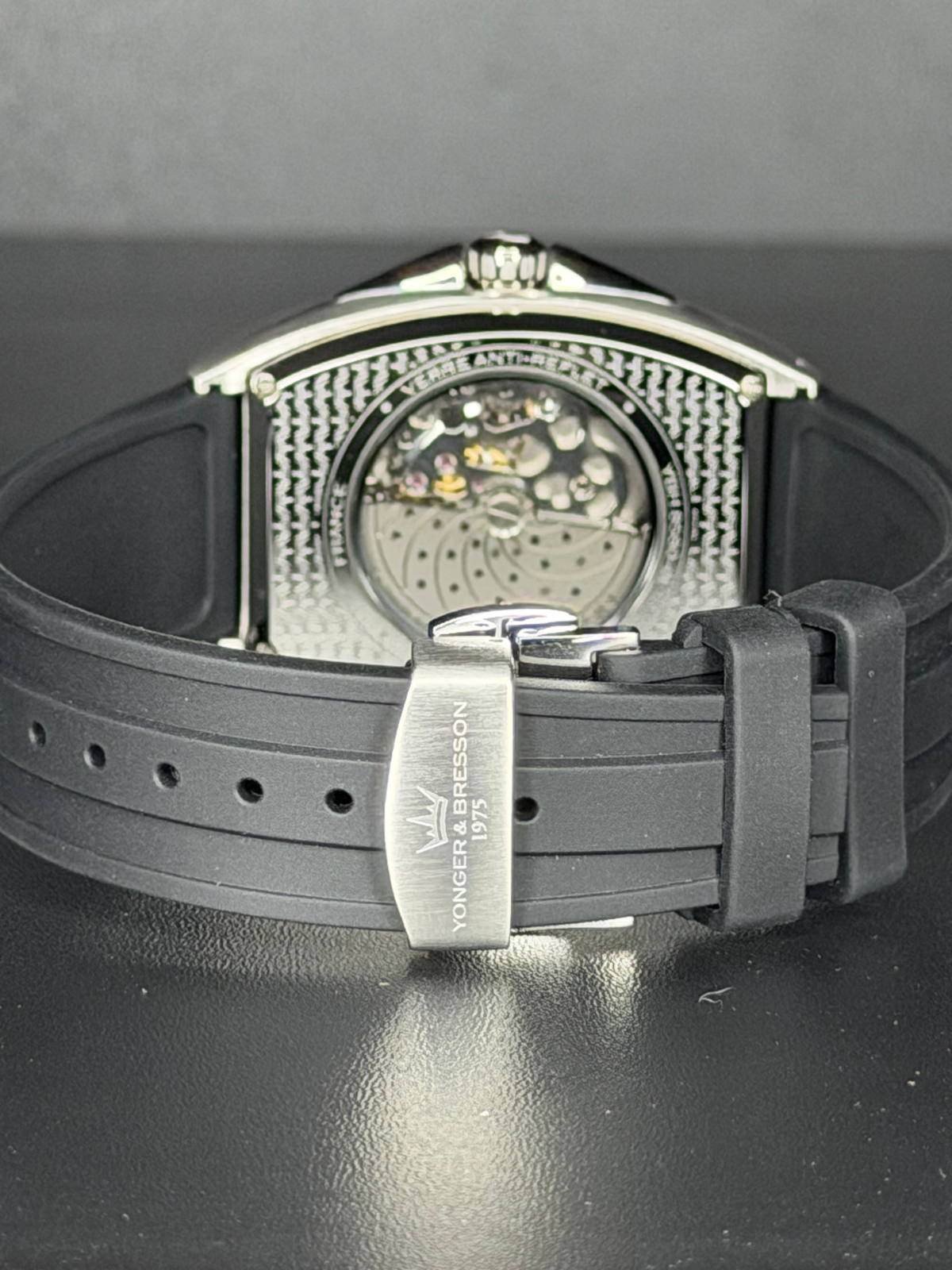Yonger & Bresson Le Singulier Silver Squelette YBH 8580-01