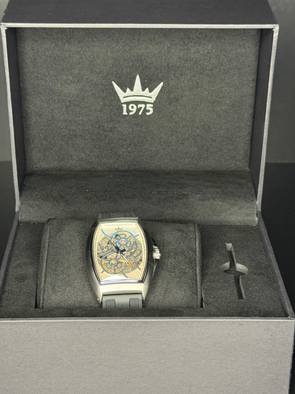 Yonger & Bresson Le Singulier Silver Squelette YBH 8580-01