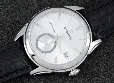 Eterna 1948 Legacy Manufacture GMT 7680.41.11.1175 silber ZB