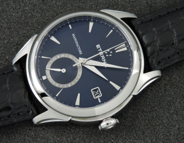 Eterna Legacy Manufacture GMT 7680.41.81.1175 Manufactur blue dial