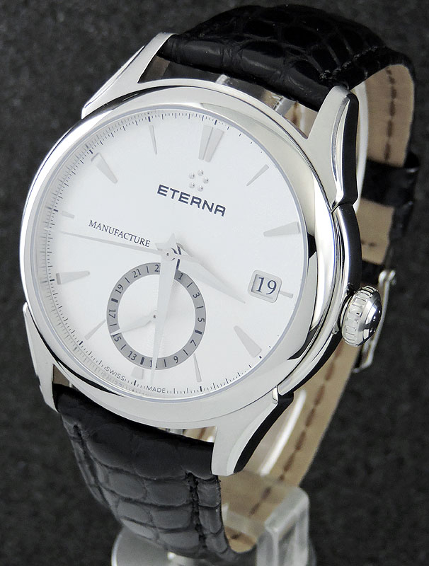 Eterna 1948 Legacy Manufacture GMT 7680.41.11.1175 silber ZB